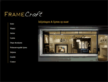 Tablet Screenshot of framecraft.be
